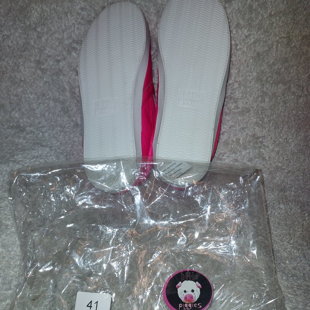 Women's nee pink shoes Size 41/9.5 BY little piggies 🐷 - Picture 3 of 4